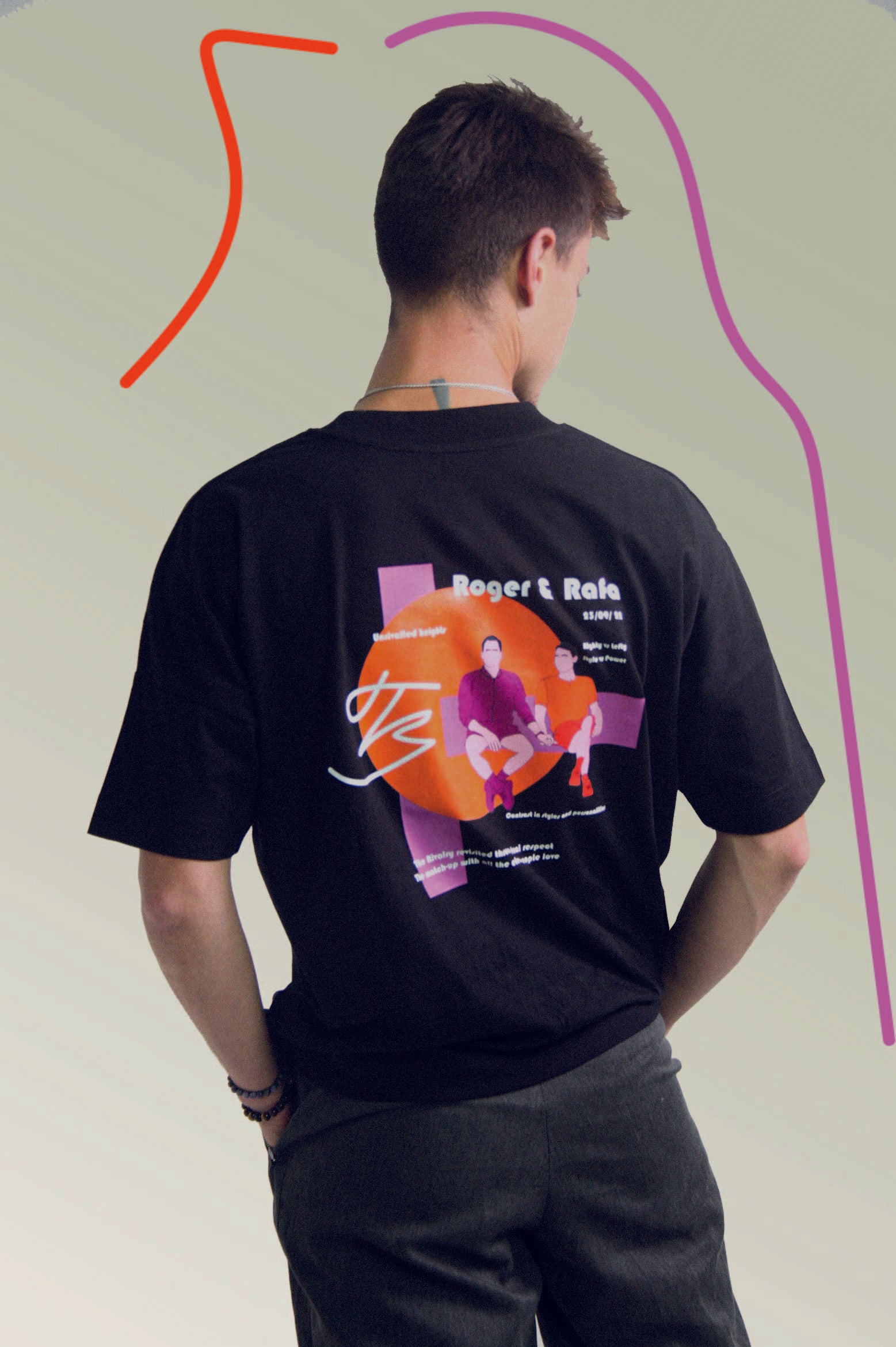 Laver cup revisited      T-shirt Noir