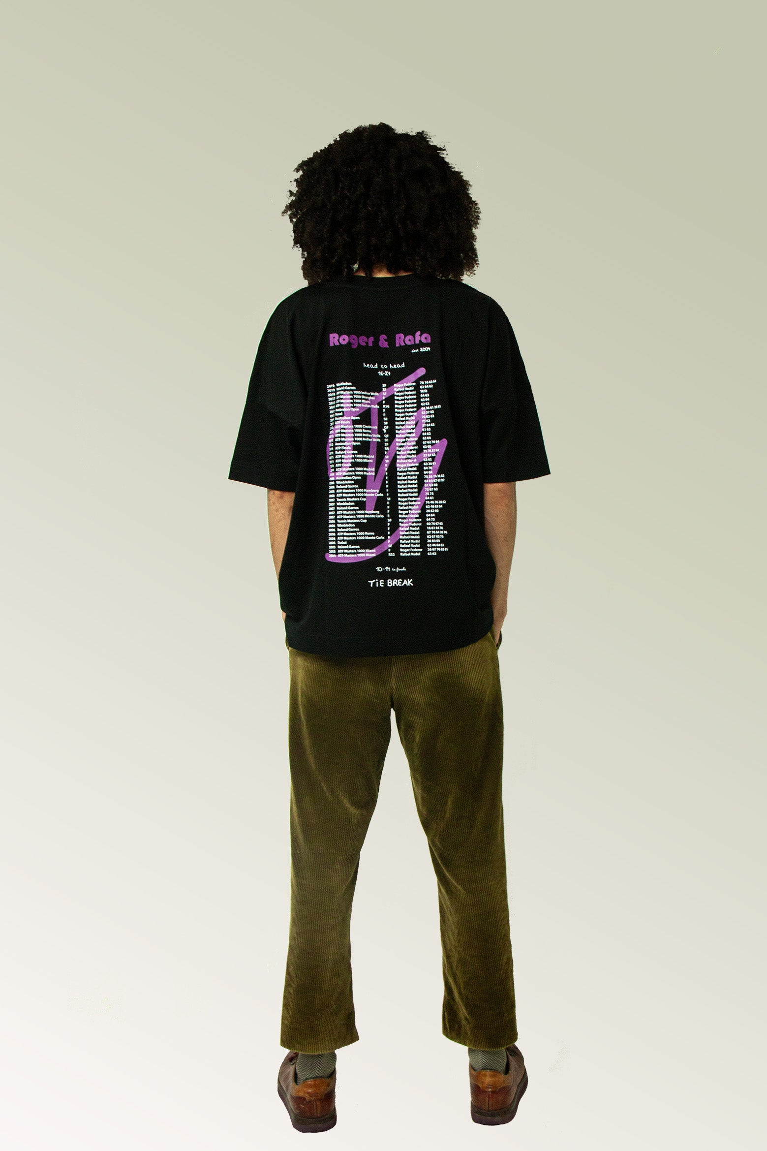 Head to head      T-shirt Noir