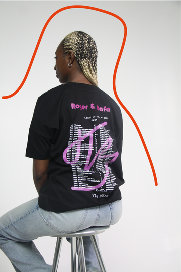 Head to head      T-shirt Noir